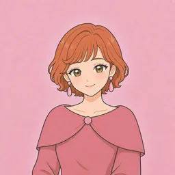 橙川 こよみ(笑顔)