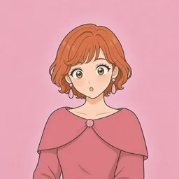 橙川 こよみ(びっくり)